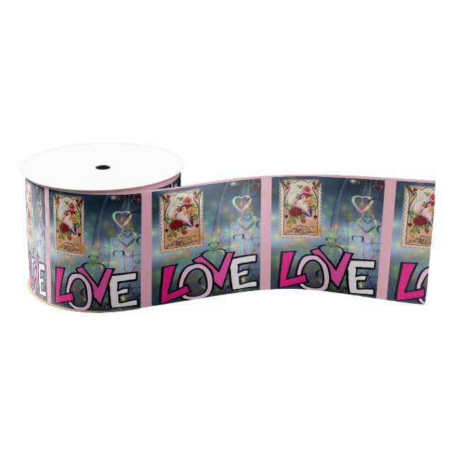 valentines love ribbon (Spool)