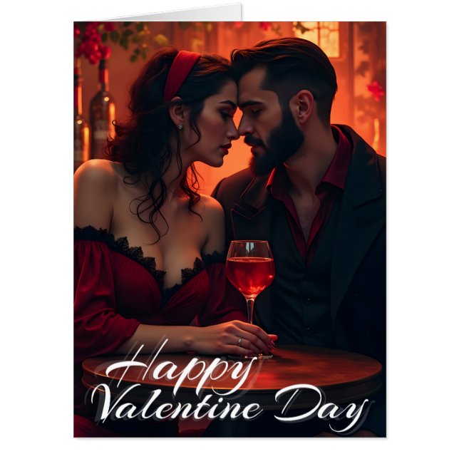 Valentine's Magic with Romantic Togetherness Card (Front)