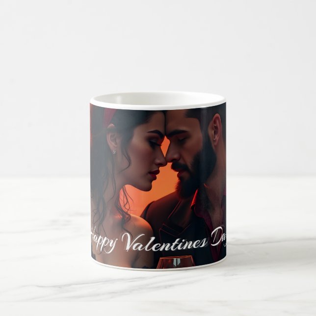 Valentine's Magic with Romantic Togetherness Coffee Mug (Center)