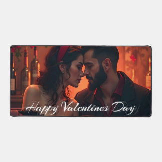 Valentine's Magic with Romantic Togetherness Desk Mat
