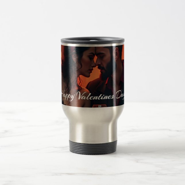 Valentine's Magic with Romantic Togetherness Travel Mug (Center)