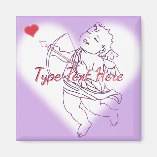 Valentine's Magnets Custom Cupid Fridge Magnet