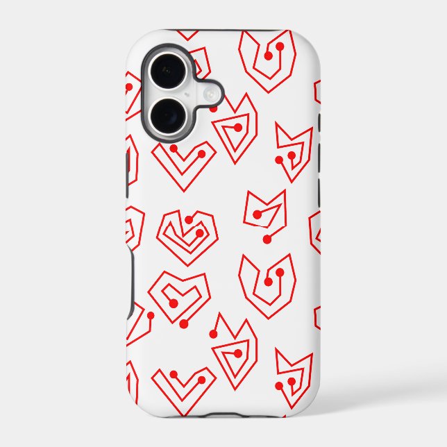 Valentine's Mazes  Iphone Case (Back)