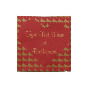 Valentine's Napkins Customized Valentine's Napkins