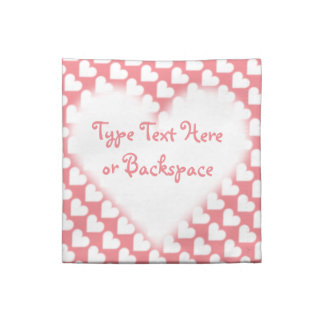 Valentine's Napkins Customized Valentine's Napkins