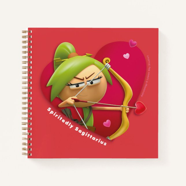 Valentine's Notebook for Sagittarius (Front)