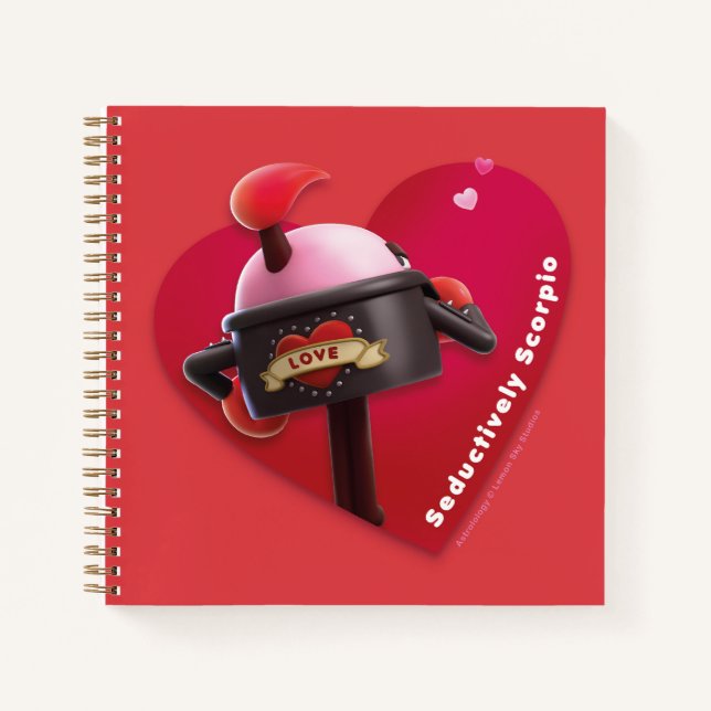 Valentine's Notebook for Scorpio (Front)
