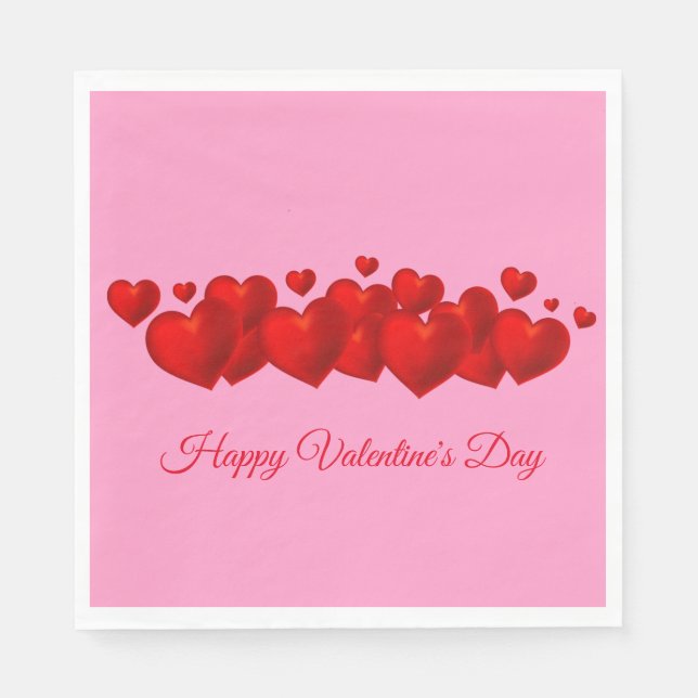 Valentine's Paper Napkin (Front)
