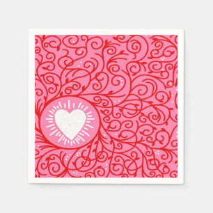 Valentine's Paper Napkin