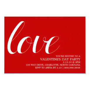 valentines invite