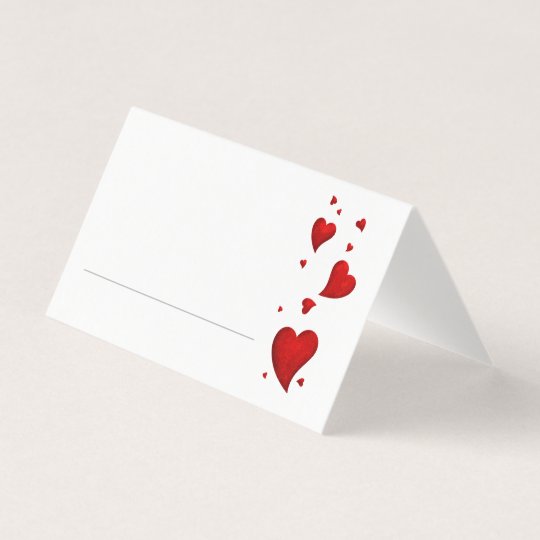 Valentine's Party Place Cards | Zazzle.com