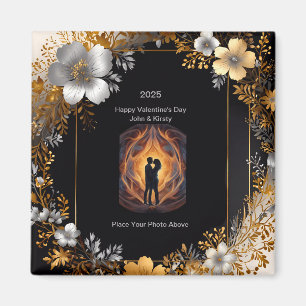 Valentine's Personalized Photo Fridge Magnet