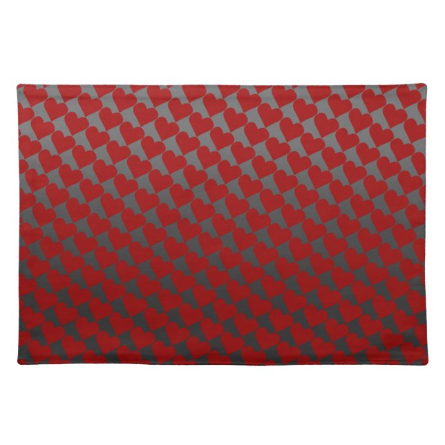 Valentine's Place Mats Custom Love Party Decor (Front)