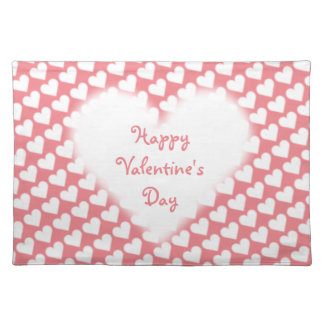 Valentine's Place Mats Custom Love Party Decor