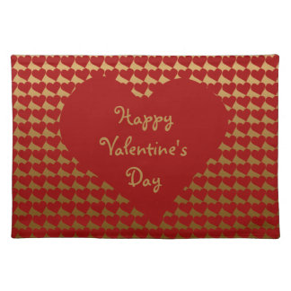 Valentine's Place Mats Custom Love Party Decor