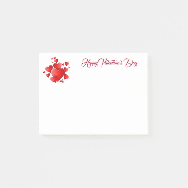 Valentines Post-it-Notes Post-it Notes (Front)