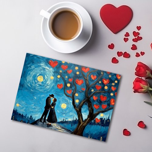 Valentines Postcard _ Van Gogh Valentine
