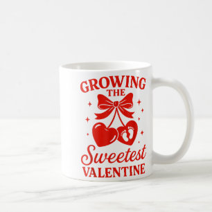 Valentines Pregnancy Announcement Growing Sweetest Coffee Mug