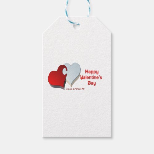 Valentines Puzzle Gift Tags