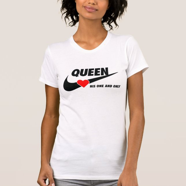 Valentine's "Queen" T-shirt"  T-Shirt (Front)