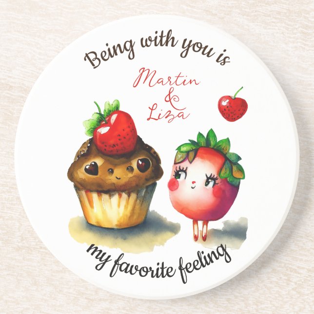  Valentines Quote Coaster (Front)