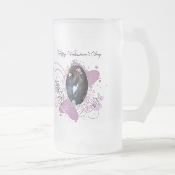 Valentine's Rat Heart mug