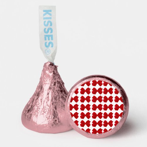 Valentines Red Bow  Hersheys Kisses