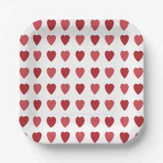 Valentines Red Hearts Valentines Party