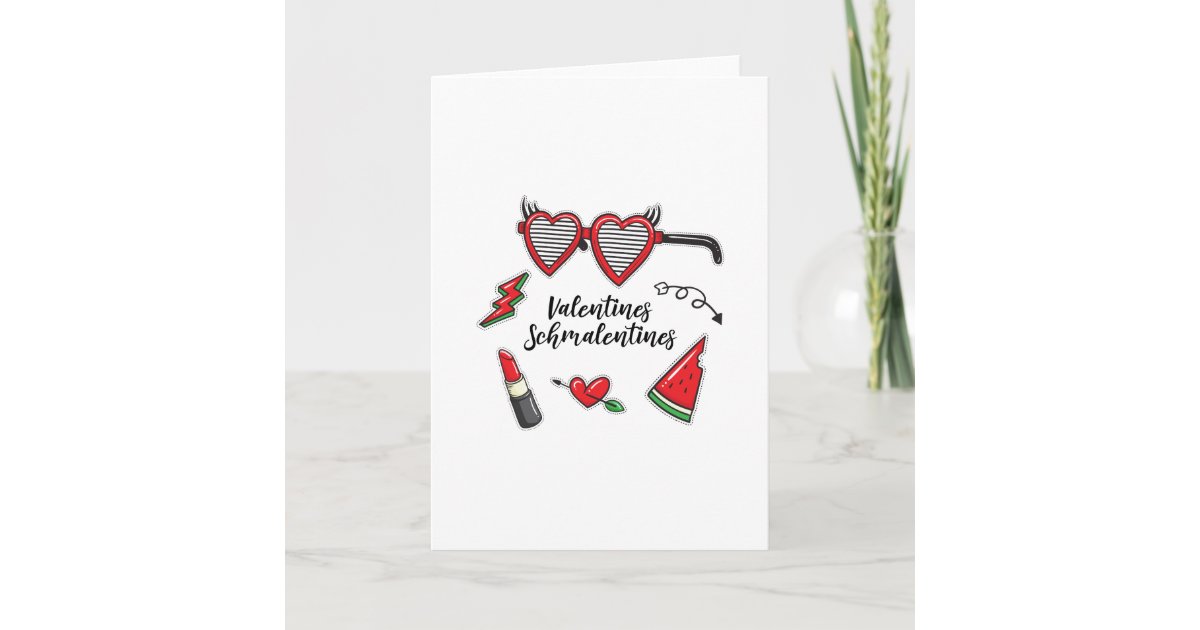 Valentines Schmalentines Card