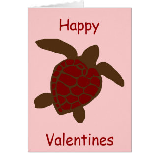 Turtle Valentine Cards | Zazzle