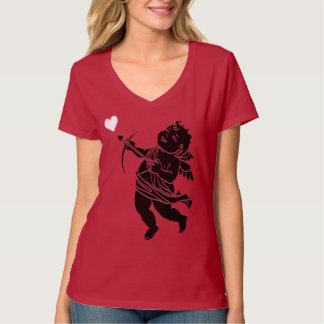 Valentine's Shirt Lady's Cupid Jersey Shirt Custom