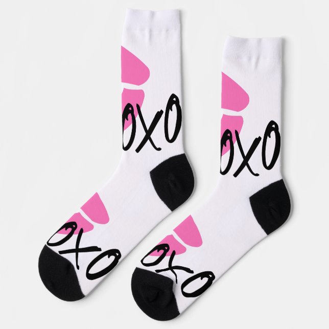 Valentines Socks (Left)