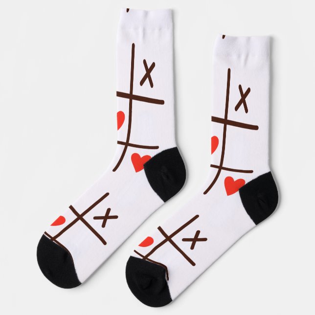 Valentines Socks (Left)