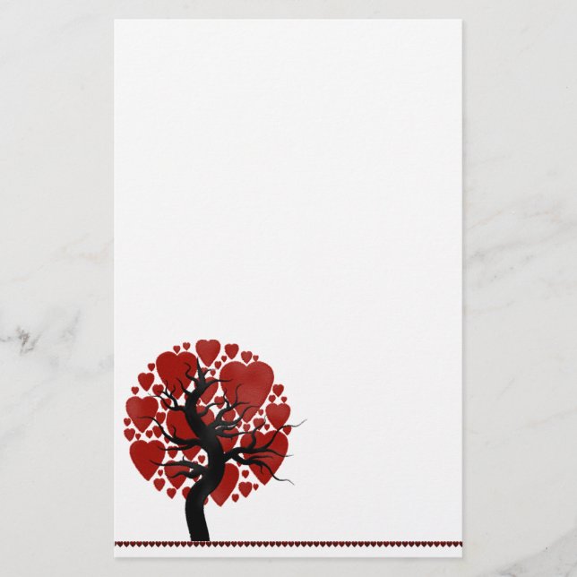 Valentine's Stationary Stationery (Front)