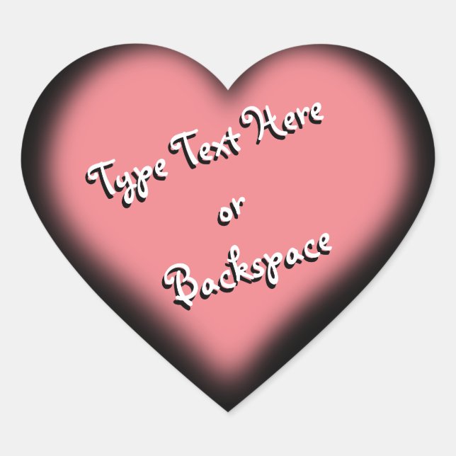 Valentine's Sticker Love Sticker Personalize (Front)