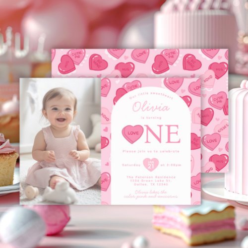 Valentines Sweetheart Candy Birthday Party