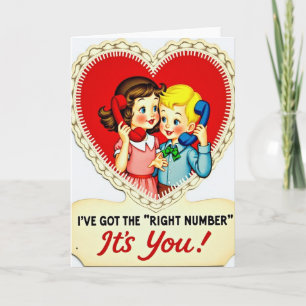Valentines Sweethearts Phone Card