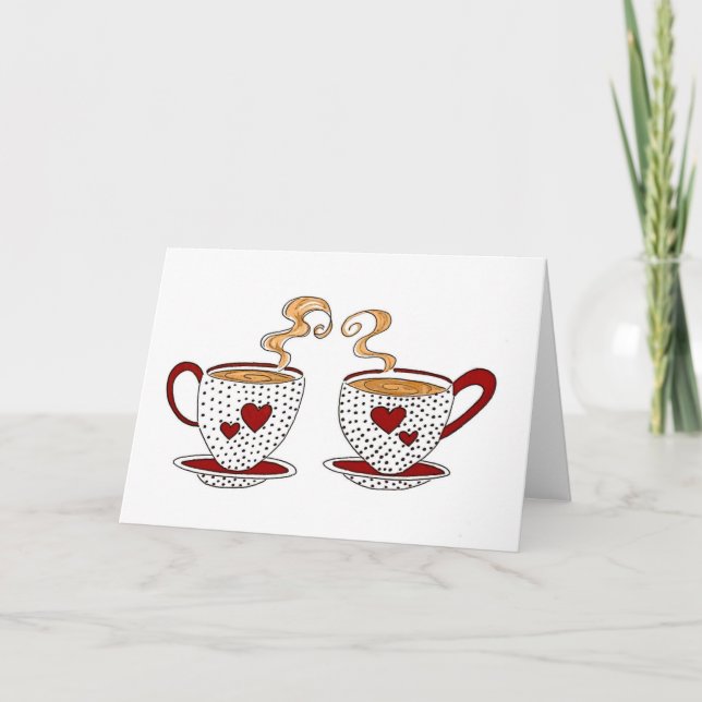 Valentines Tea Card (Front)