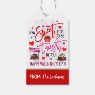 Valentine's Teacher Gift Tag