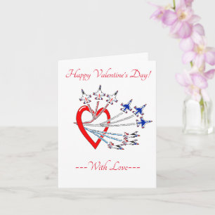 Valentine's Thunderbirds Card