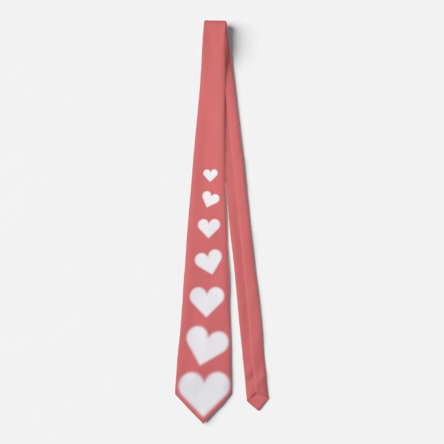 Valentine's Tie Cute Valentine's Love Neckties (Front)