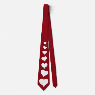 Valentine's Tie Red Valentine's Hearts Neckties