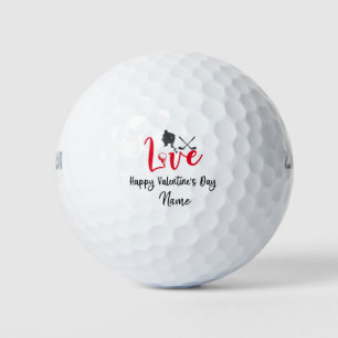 Valentine's  to golfer with love you   golf balls