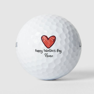 Valentine's  to golfer with love you   golf balls