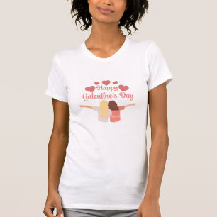 Valentine's Typography Quotes T-Shirt