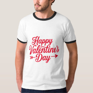 Valentine's Typography Sayings T-Shirt