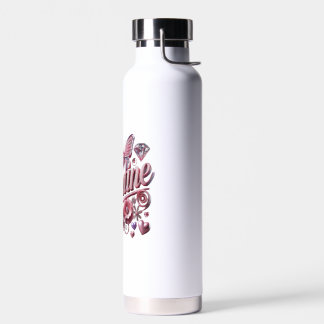 Valentine's water bottle
