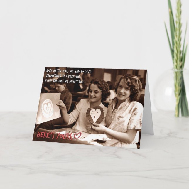 Valentines - We Gave them to Everyone Card (Front)