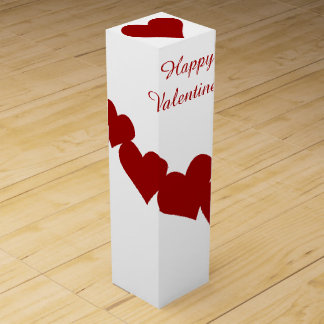 Valentine's Wine Box Customized Valentine Gift Box