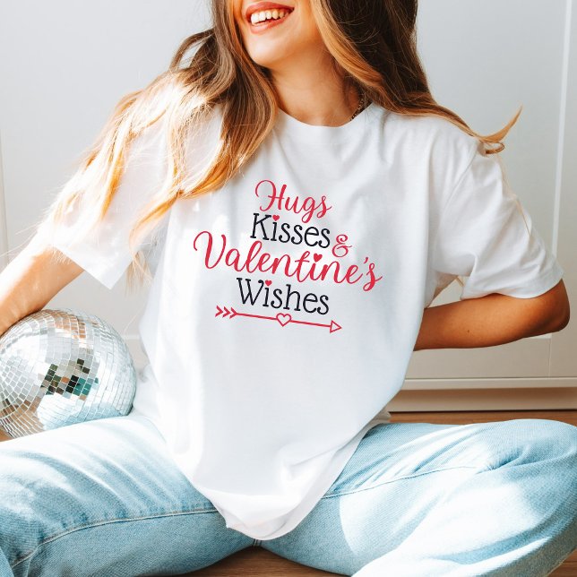  Valentine's Wishes for Friends Cute Trendy Gift T-Shirt (Creator Uploaded)